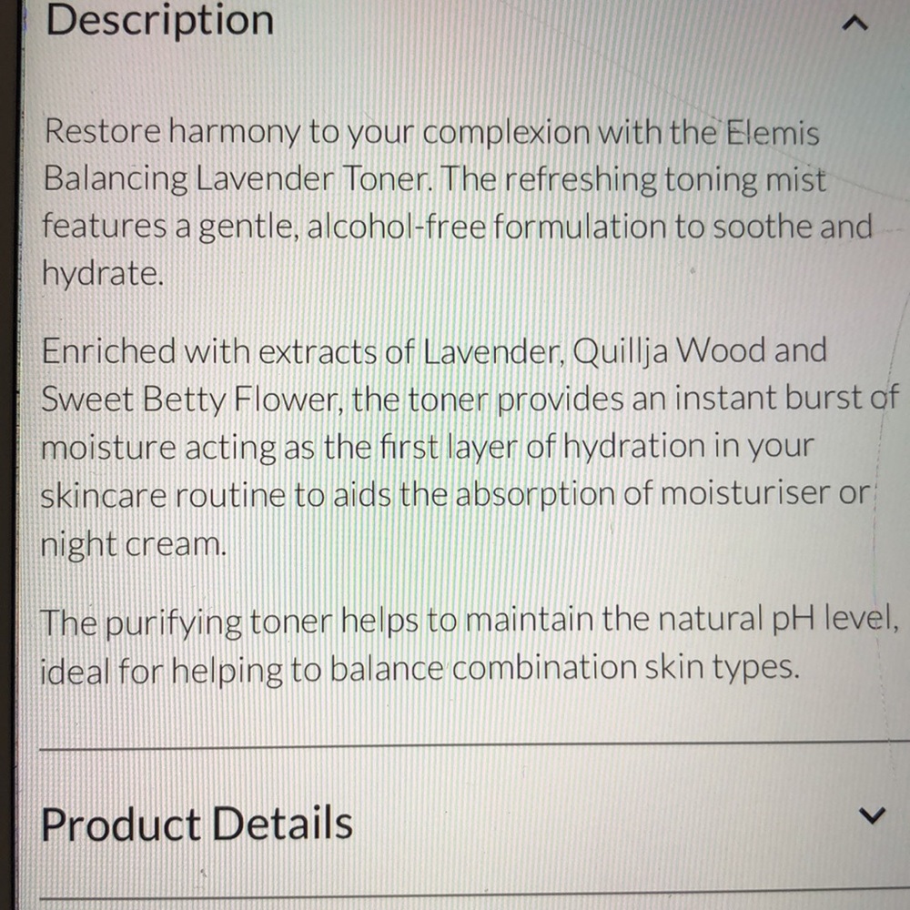 Elemis Balancing Lavender Toner - Picture 5 of 12